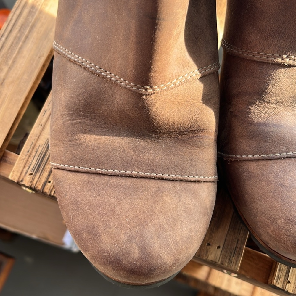 Sorel Addington Heeled Chelsea Boots Size 9 - Picture 5 of 14